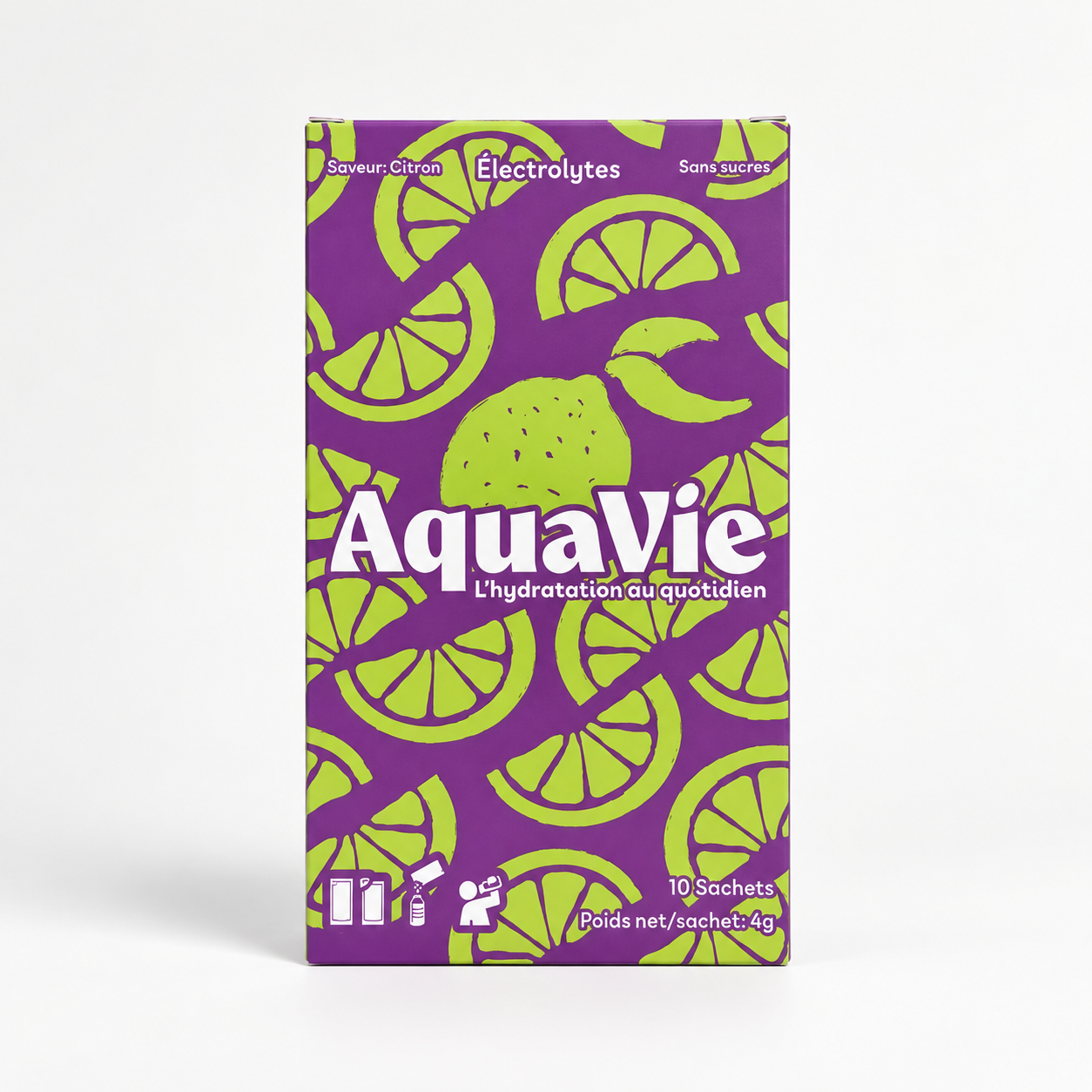 Boîte AquaVie Citron