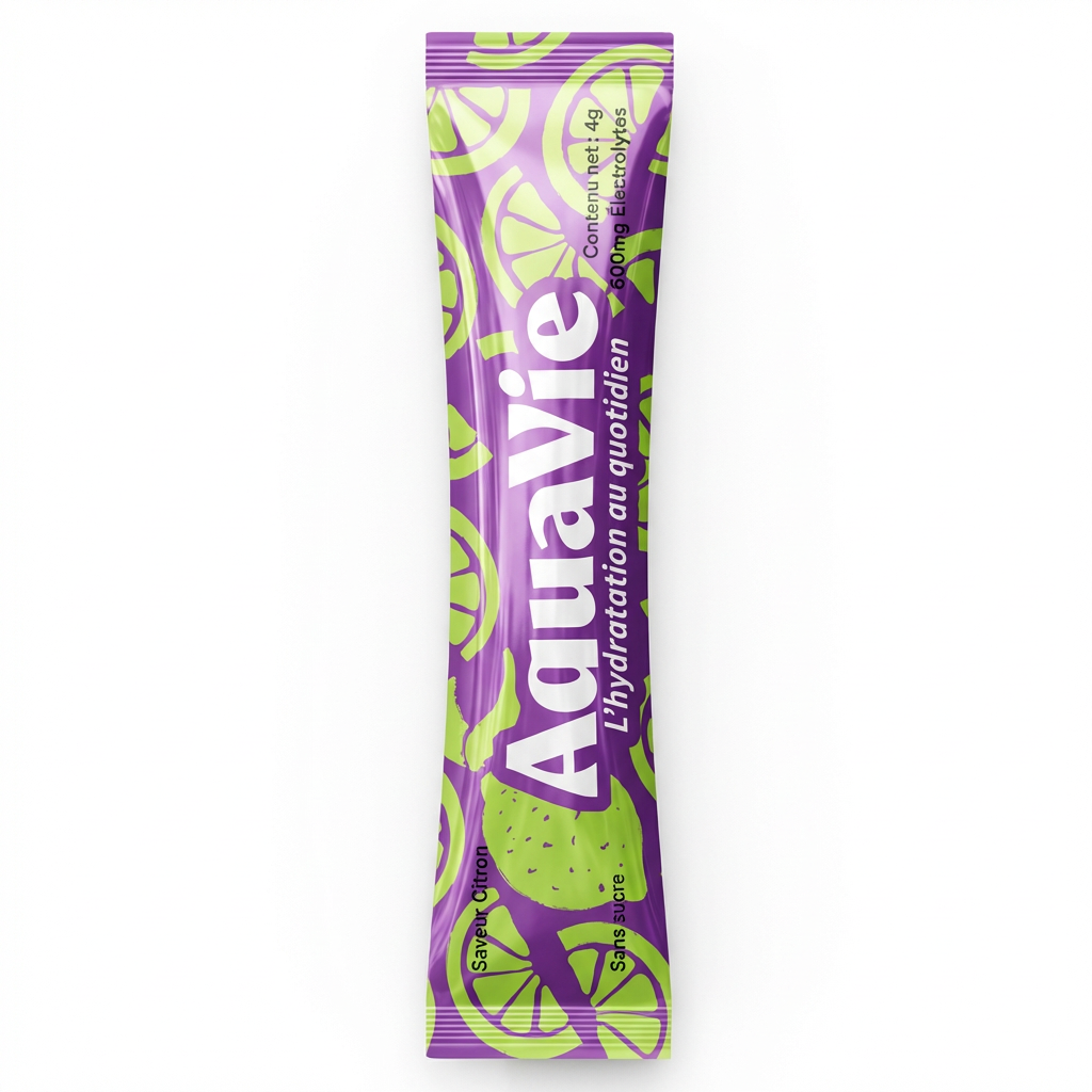 AquaVie | Électrolytes Saveur Citron