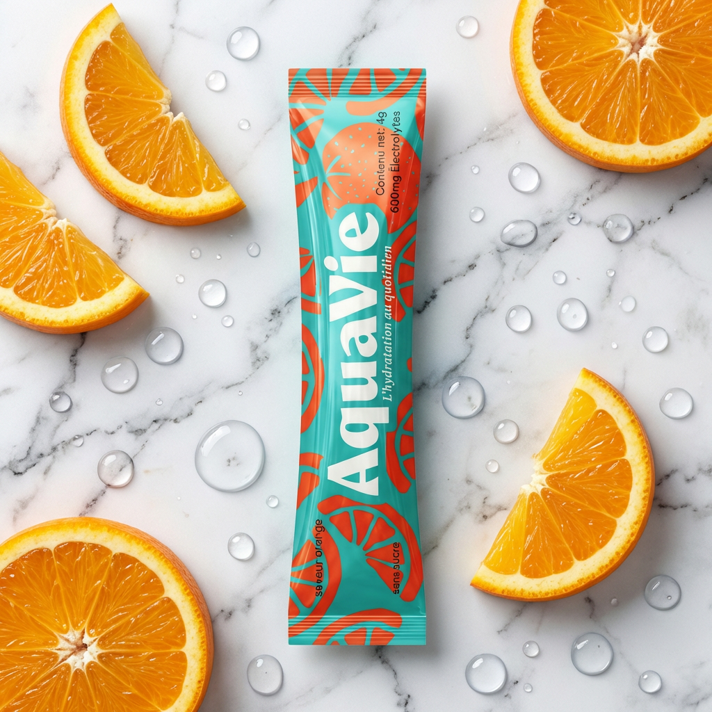 AquaVie | Électrolytes Saveur Orange