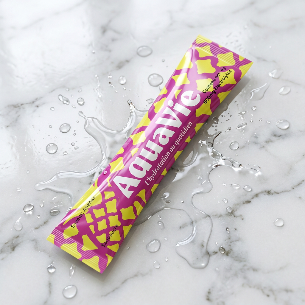 AquaVie | Électrolytes Saveur Ananas