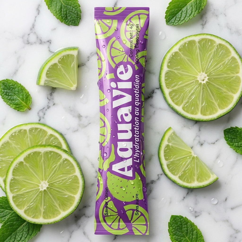 AquaVie | Électrolytes Saveur Citron